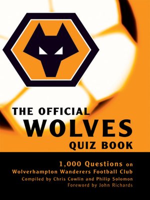 cover image of The Official Wolves Quiz Book